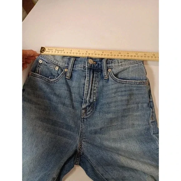 Madewell Women's Blue The Perfect Vintage Jeans Size 26 - Picture 4 of 9